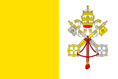 バチカン市国の国旗 - 赤白黄の国旗一覧｜世界の国サーチ