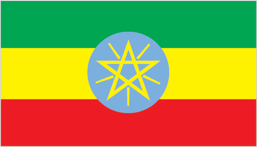 エチオピア連邦民主共和国の国旗 - 『え（エ）』から始まる国・国旗一覧｜世界の国サーチ