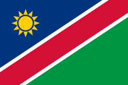 ナミビア共和国の国旗 - 白系の国旗一覧｜世界の国サーチ