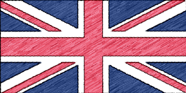 英国（グレートブリテン及び北アイルランド連合王国）の国旗イラスト - 色鉛筆風の国旗イラスト一覧｜世界の国サーチ
