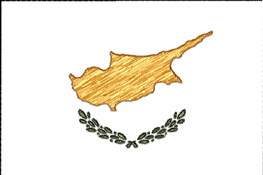 キプロス共和国の国旗イラスト - 色鉛筆風の国旗イラスト一覧｜世界の国サーチ
