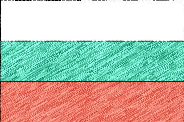 ブルガリア共和国の国旗イラスト - 色鉛筆風の国旗イラスト一覧｜世界の国サーチ