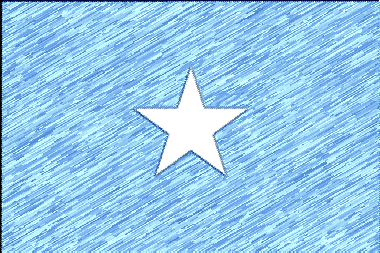 ソマリア連邦共和国の国旗イラスト - 色鉛筆風の国旗イラスト一覧｜世界の国サーチ