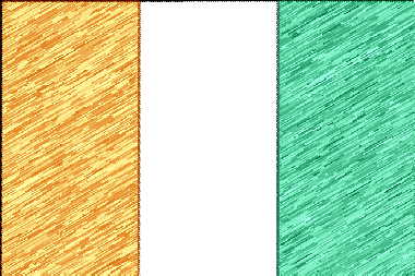 アイルランドの国旗イラスト - 色鉛筆風の国旗イラスト一覧｜世界の国サーチ