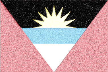 アンティグア・バーブーダの国旗イラスト - ｺﾙｸﾎﾞｰﾄﾞ風の国旗イラスト一覧｜世界の国サーチ