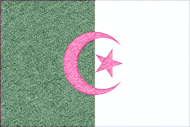 アルジェリア民主人民共和国の国旗イラスト - ｺﾙｸﾎﾞｰﾄﾞ風の国旗イラスト一覧｜世界の国サーチ
