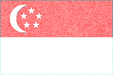 シンガポール共和国の国旗イラスト - ｺﾙｸﾎﾞｰﾄﾞ風の国旗イラスト一覧｜世界の国サーチ