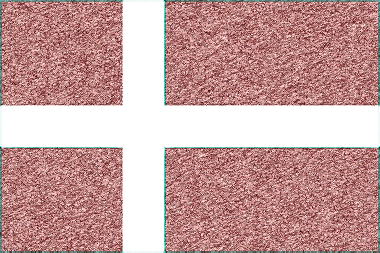 デンマーク王国の国旗イラスト - ｺﾙｸﾎﾞｰﾄﾞ風の国旗イラスト一覧｜世界の国サーチ