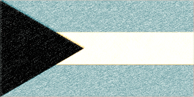 バハマ国の国旗イラスト - ｺﾙｸﾎﾞｰﾄﾞ風の国旗イラスト一覧｜世界の国サーチ