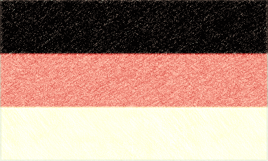 ドイツ連邦共和国の国旗イラスト - ｺﾙｸﾎﾞｰﾄﾞ風の国旗イラスト一覧｜世界の国サーチ