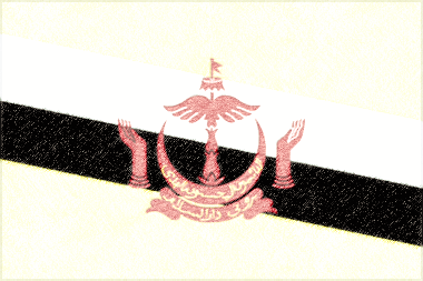 ブルネイ・ダルサラーム国の国旗イラスト - ｺﾙｸﾎﾞｰﾄﾞ風の国旗イラスト一覧｜世界の国サーチ