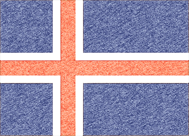 アイスランド共和国の国旗イラスト - ｺﾙｸﾎﾞｰﾄﾞ風の国旗イラスト一覧｜世界の国サーチ