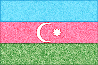 アゼルバイジャン共和国の国旗イラスト - ｺﾙｸﾎﾞｰﾄﾞ風の国旗イラスト一覧｜世界の国サーチ