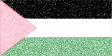 パレスチナの国旗イラスト - ｺﾙｸﾎﾞｰﾄﾞ風の国旗イラスト一覧｜世界の国サーチ