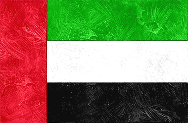 アラブ首長国連邦の国旗イラスト - 油絵風の国旗イラスト一覧｜世界の国サーチ