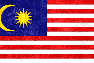 マレーシアの国旗イラスト - 油絵風の国旗イラスト一覧｜世界の国サーチ