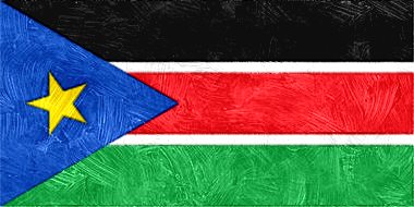 南スーダン共和国の国旗イラスト - 油絵風の国旗イラスト一覧｜世界の国サーチ