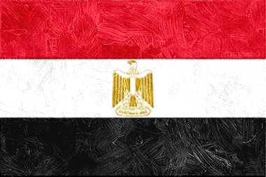 エジプト・アラブ共和国の国旗イラスト - 油絵風の国旗イラスト一覧｜世界の国サーチ