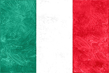 イタリア共和国の国旗イラスト - 油絵風の国旗イラスト一覧｜世界の国サーチ