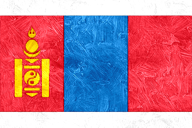 モンゴル国の国旗イラスト - 油絵風の国旗イラスト一覧｜世界の国サーチ
