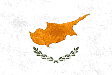 キプロス共和国の国旗イラスト - 油絵風の国旗イラスト一覧｜世界の国サーチ
