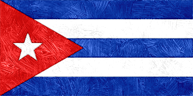 キューバ共和国の国旗イラスト - 油絵風の国旗イラスト一覧｜世界の国サーチ