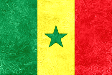 セネガル共和国の国旗イラスト - 油絵風の国旗イラスト一覧｜世界の国サーチ