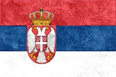 セルビア共和国の国旗イラスト - 油絵風の国旗イラスト一覧｜世界の国サーチ