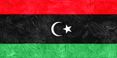 リビアの国旗イラスト - 油絵風の国旗イラスト一覧｜世界の国サーチ