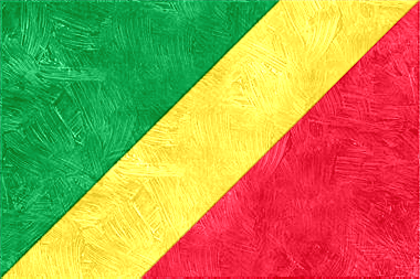 コンゴ共和国の国旗イラスト - 油絵風の国旗イラスト一覧｜世界の国サーチ