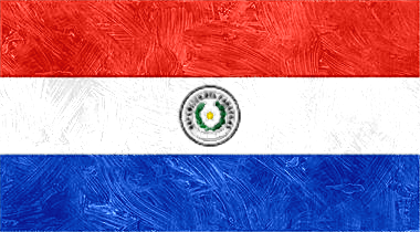 パラグアイ共和国の国旗イラスト - 油絵風の国旗イラスト一覧｜世界の国サーチ