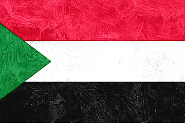 スーダン共和国の国旗イラスト - 油絵風の国旗イラスト一覧｜世界の国サーチ