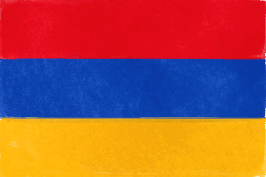 アルメニア共和国の国旗イラスト - 水彩画風の国旗イラスト一覧｜世界の国サーチ