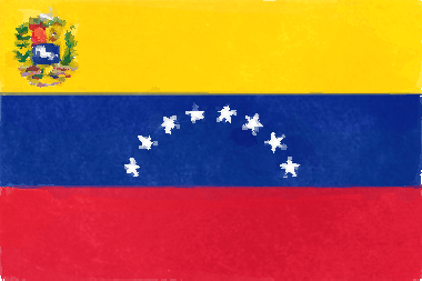 ベネズエラ・ボリバル共和国の国旗イラスト - 水彩画風の国旗イラスト一覧｜世界の国サーチ