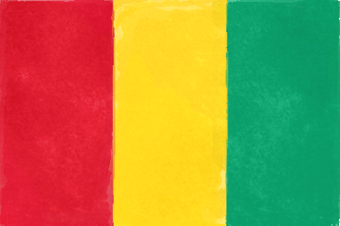 ギニア共和国の国旗イラスト - 水彩画風の国旗イラスト一覧｜世界の国サーチ