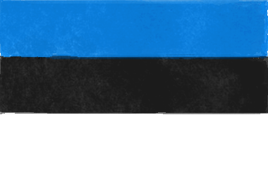 エストニア共和国の国旗イラスト - 水彩画風の国旗イラスト一覧｜世界の国サーチ