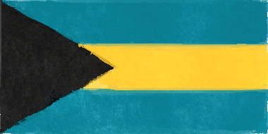 バハマ国の国旗イラスト - 水彩画風の国旗イラスト一覧｜世界の国サーチ