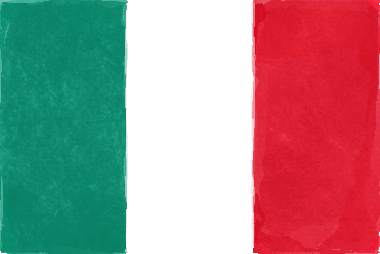 イタリア共和国の国旗イラスト - 水彩画風の国旗イラスト一覧｜世界の国サーチ
