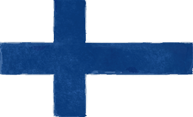 フィンランド共和国の国旗イラスト - 水彩画風の国旗イラスト一覧｜世界の国サーチ