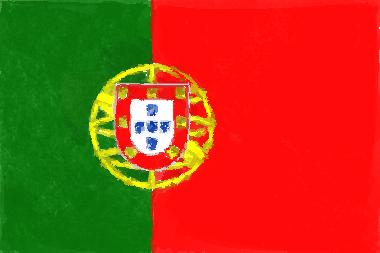 ポルトガル共和国の国旗イラスト - 水彩画風の国旗イラスト一覧｜世界の国サーチ