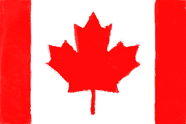 カナダの国旗イラスト - 水彩画風の国旗イラスト一覧｜世界の国サーチ