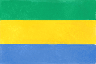 ガボン共和国の国旗イラスト - 水彩画風の国旗イラスト一覧｜世界の国サーチ