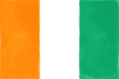 コートジボワール共和国の国旗イラスト - 水彩画風の国旗イラスト一覧｜世界の国サーチ