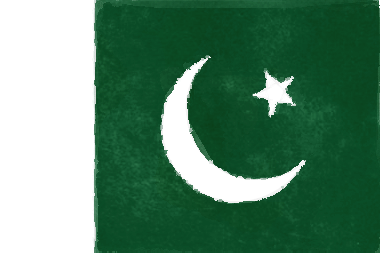 パキスタン・イスラム共和国の国旗イラスト - 水彩画風の国旗イラスト一覧｜世界の国サーチ