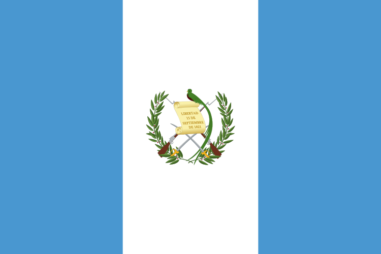 グアテマラ共和国の国旗 - 『R』から始まる国・国旗一覧｜世界の国サーチ