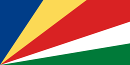 セーシェル共和国の国旗 - 5色の国旗一覧｜世界の国サーチ