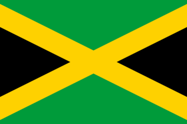 ジャマイカの国旗 - 黄系の国旗一覧｜世界の国サーチ