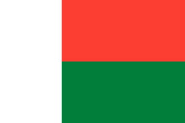 マダガスカル共和国 の国旗