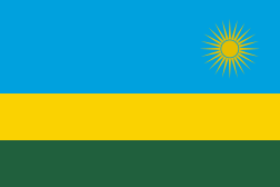 ルワンダ共和国 の国旗