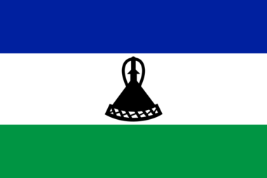レソト王国の国旗 - 緑系の国旗一覧｜世界の国サーチ